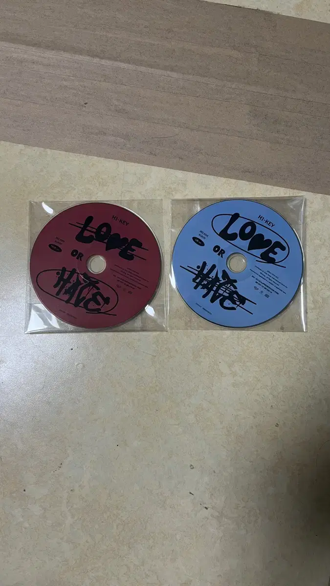 하이키 love or hate 앨범 cd 2개 세트